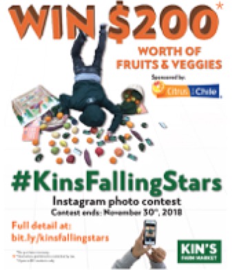Citrus from Chile Promoted Through “Falling Stars” Challenge with Canadian Retailer