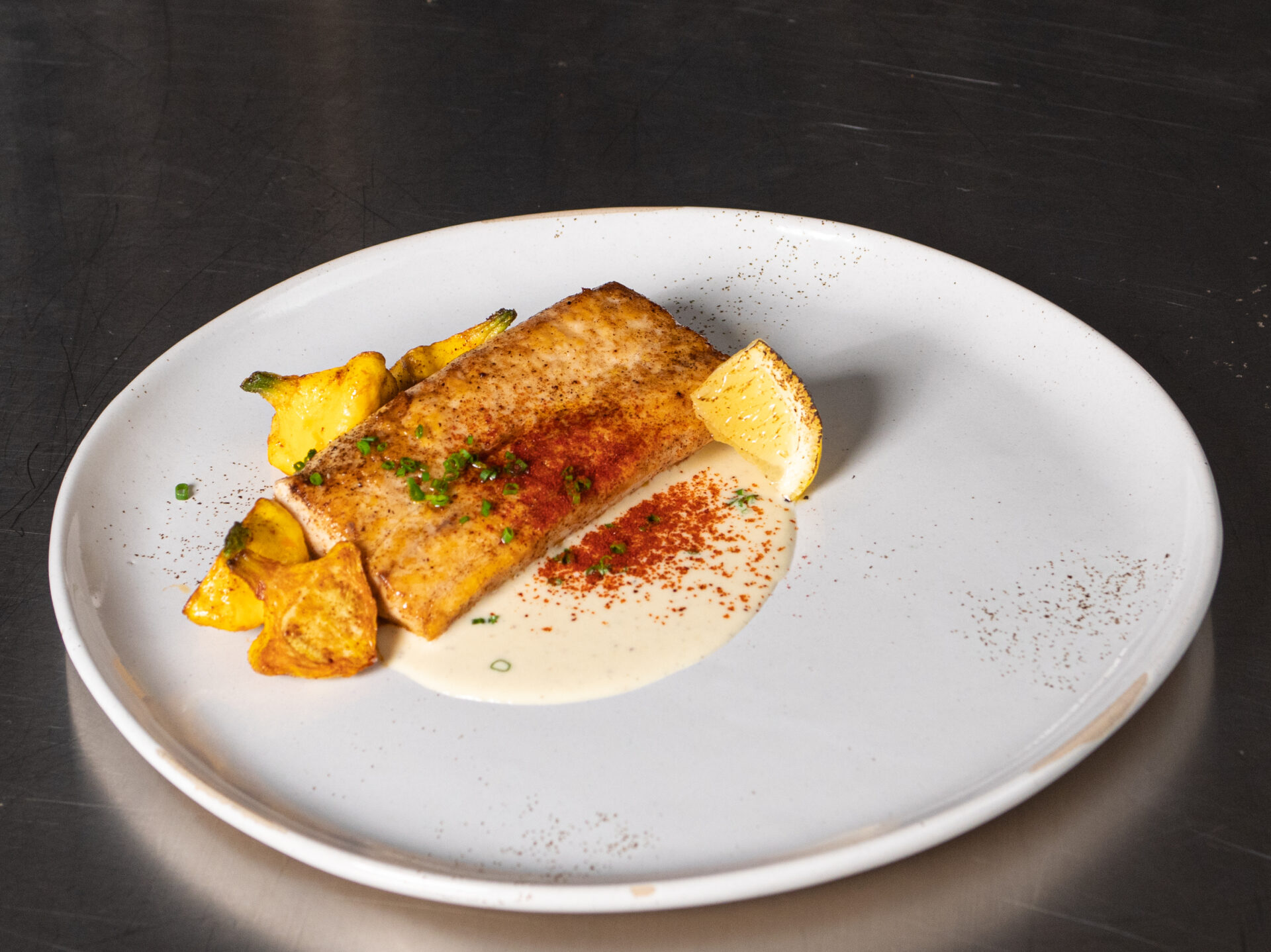 Charred Lemon Beurre Blanc Fruits From Chile